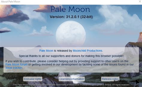 Pale Moon for Windows